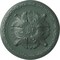 Ekena Millwork Stockport Ceiling Medallion, Hand-Painted Cloud Burst, 11 3/4"OD x 3/8"P CM12STCBF - alternate 1